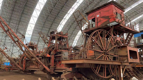 Récupérateur de roue à godets d'occasion